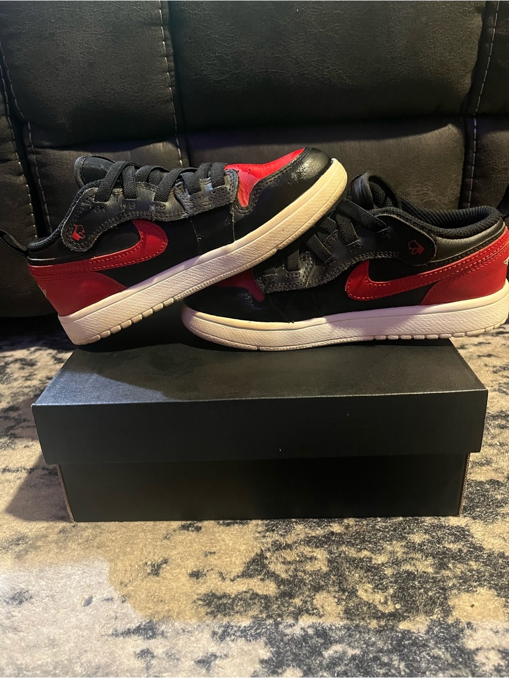 Jordan 1 Low Alt Toddler "Bred"